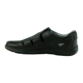 Chaussures Riko sandales pour hommes 851 gris 2