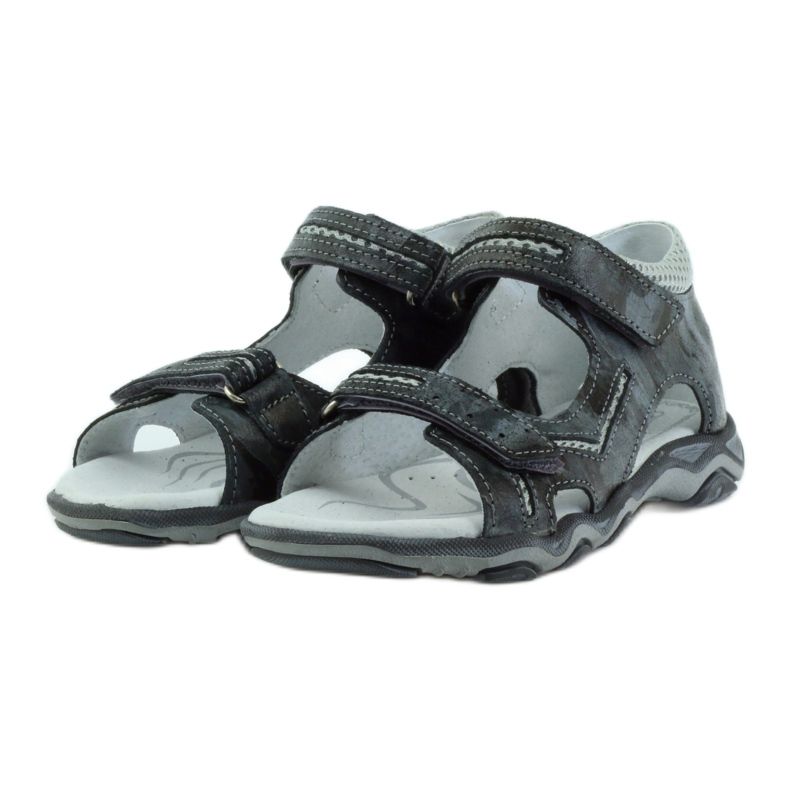 Sandales velcro Ren But camo gris 3