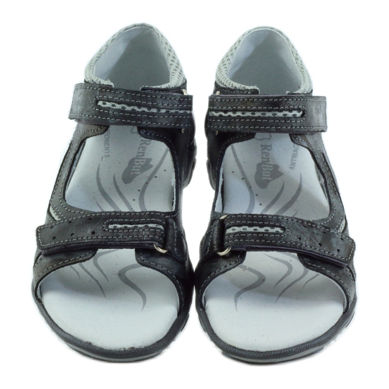 Sandales velcro Ren But camo gris 4
