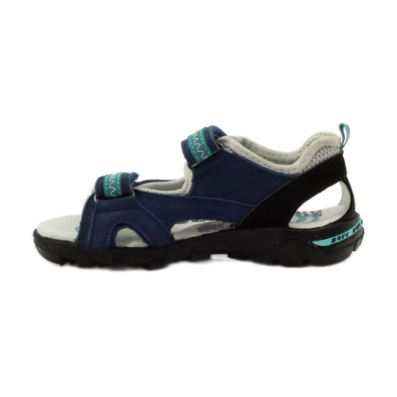 Sandales garçon Bartek 36113 bleu marine vert gris 2