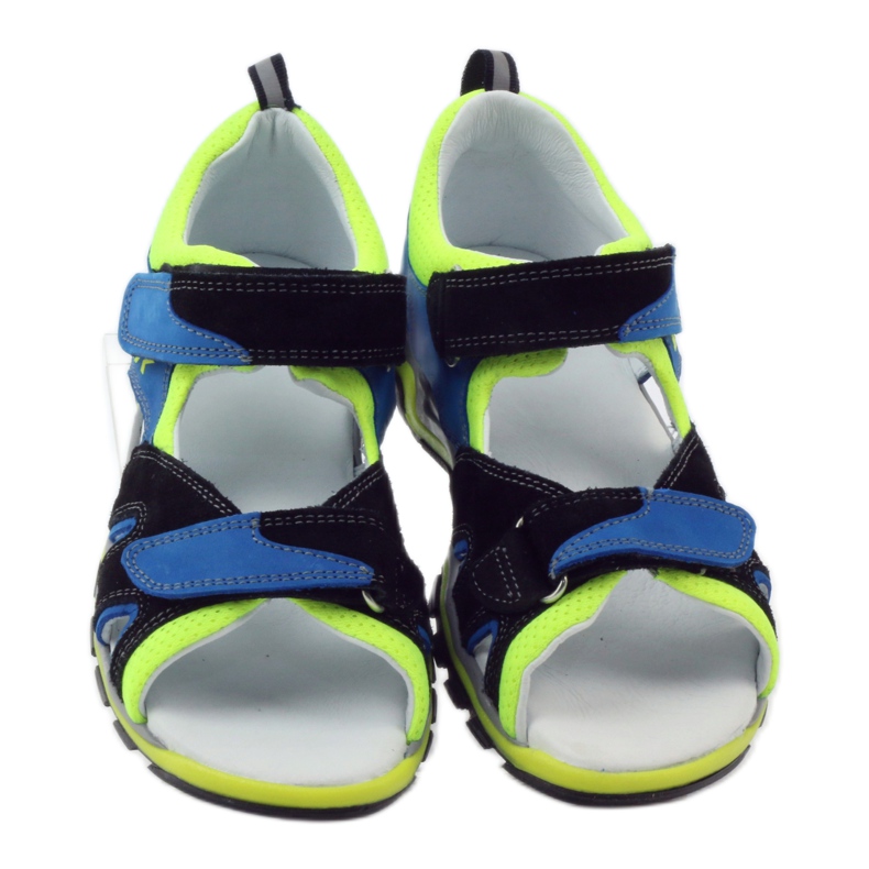 Sandales Navet Bartek 19187 multicolore bleu le noir 4