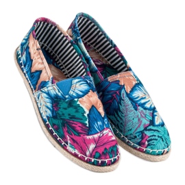 McKey Espadrilles confortables bleu 1