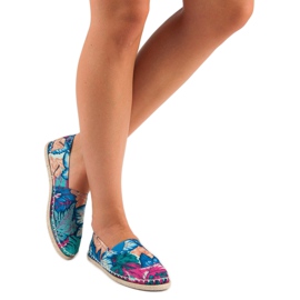 McKey Espadrilles confortables bleu 3