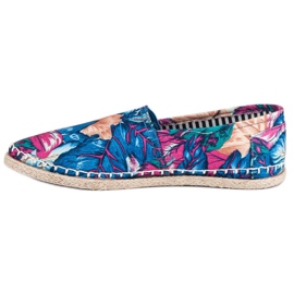 McKey Espadrilles confortables bleu 4