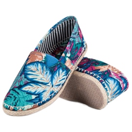 McKey Espadrilles confortables bleu 6