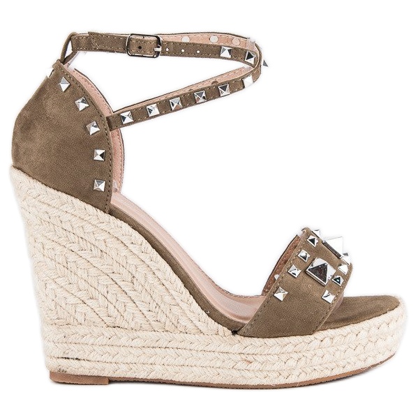 Bestelle Sandales espadrilles Rock vert 2