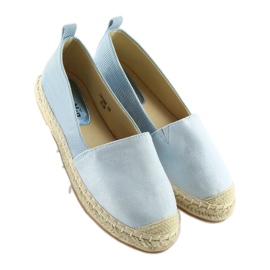 Espadrilles bleues pour femmes FF088 bleu 3