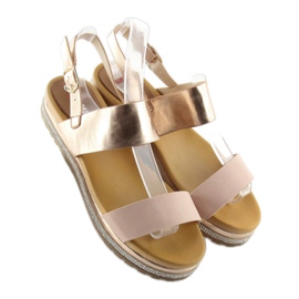 Sandales roses pour femmes SL88P Rose 1