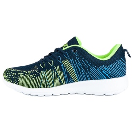 Hasby Chaussures de sport légères vert bleu marin 1