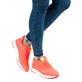 Ax Boxing Chaussures textiles oranges 1