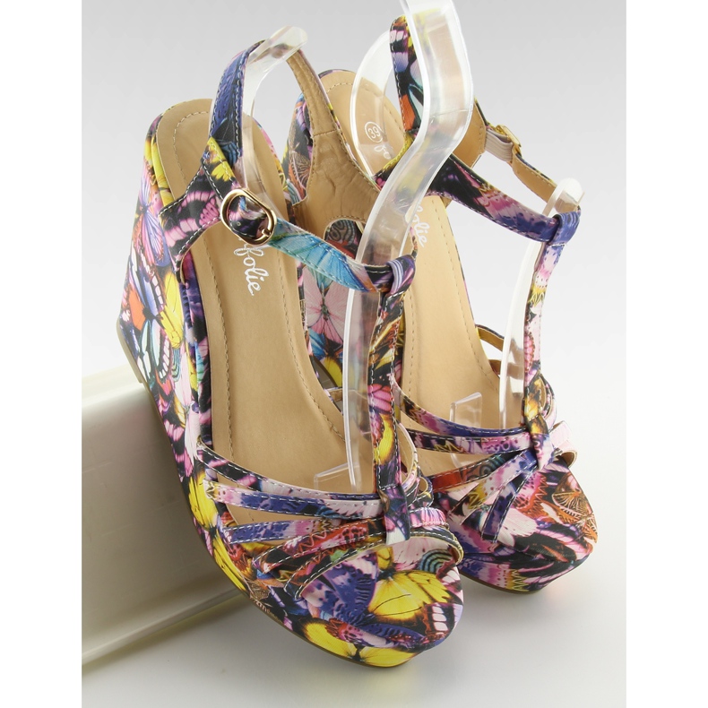 Sandales sur le coin YX-17 noir 1