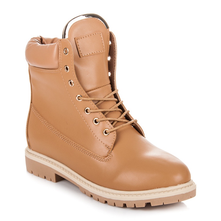 Vices Trappeurs élégants sur un curseur brun 1