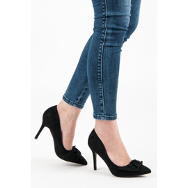 Bestelle Talons en daim le noir 4