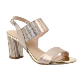 Sandales sur le poteau d'or Gamis 3390 doré 1