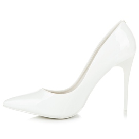 Vices talons hauts classiques blanche 2