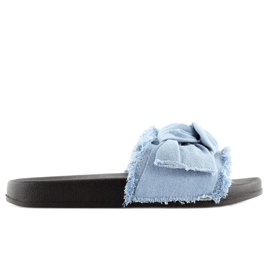 Chaussons denim bleu HN55 L.BLUE 1