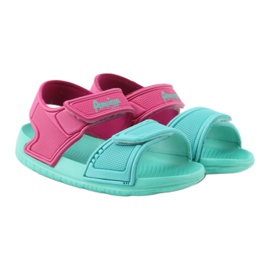 Sandales pour enfants American Club menthe pour l'eau rose vert 4