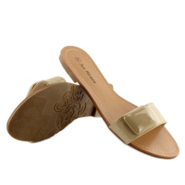 Chaussons avec ceinture 8293-60 kaki vert 1