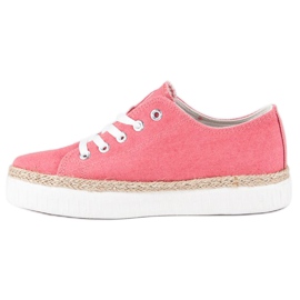 Kylie Lianes attachées sur la plate-forme rose 2 Kylie Lianes attachées sur la plate-forme rose 2