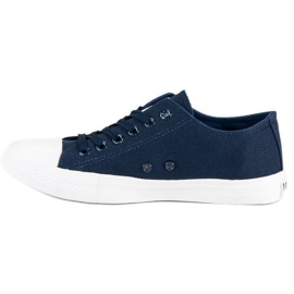 McKey Baskets femme bleu marine 1