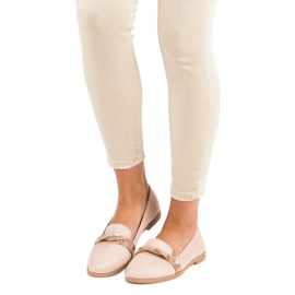 Bestelle Chaussures en daim avec cristaux rose 4