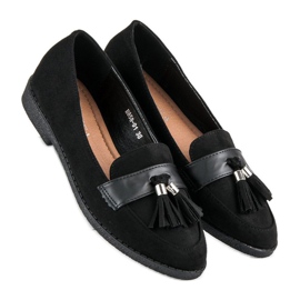 Mocassins noirs élégants 2