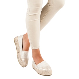 Espadrilles à enfiler sur la plateforme jaune 6