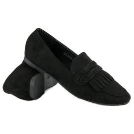 Mocassins noirs le noir 2