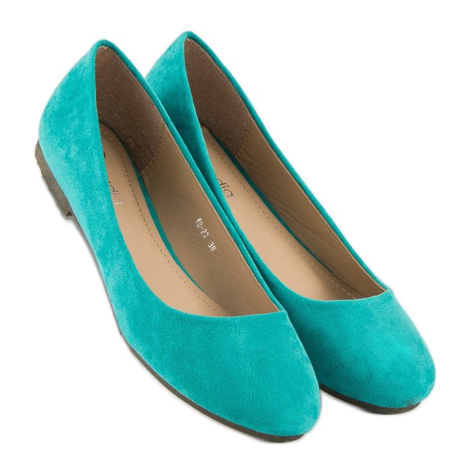 Claudia Ballerines printemps femme vert 1