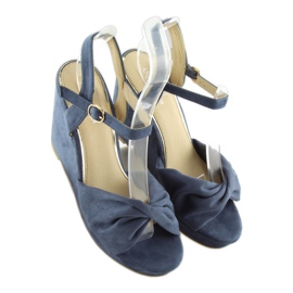 Sandales bleu marine JM-M214M 1