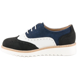 Chaussures femme nouées noir 2