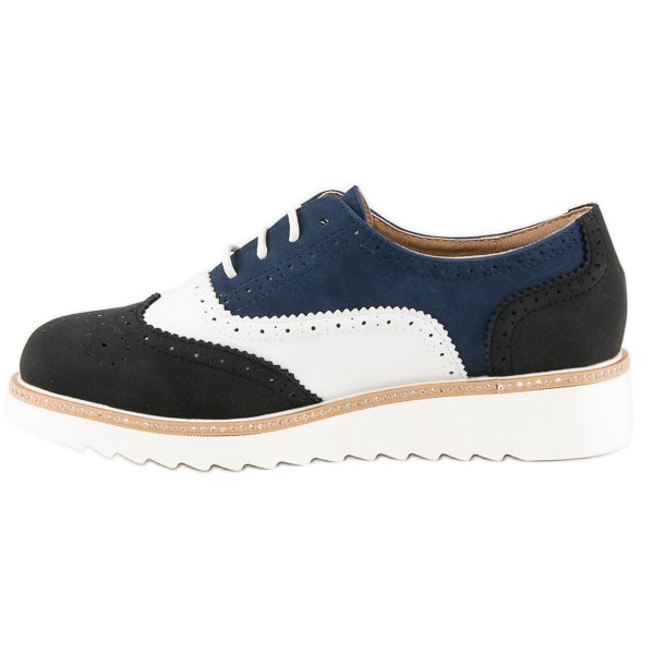 Chaussures femme nouées noir 2