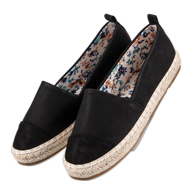 Marquiz Espadrilles légères noires le noir 2 Marquiz Espadrilles légères noires le noir 2