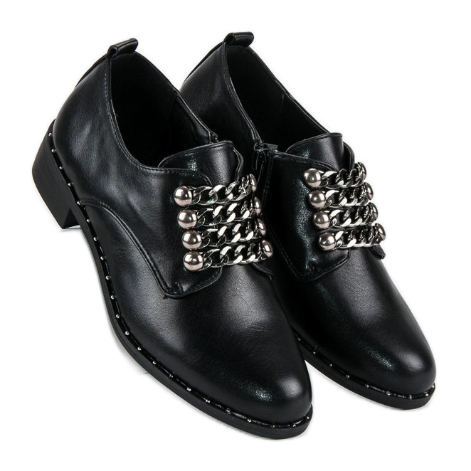 Marquiz Chaussures noires rock le noir 1 Marquiz Chaussures noires rock le noir 1