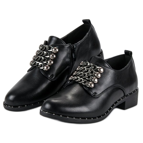 Marquiz Chaussures noires rock le noir 2 Marquiz Chaussures noires rock le noir 2