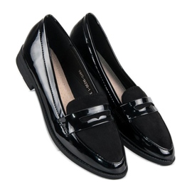 Best Shoes Mocassins laqués noirs 1
