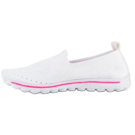 MCKEYLOR Baskets en tissu blanc blanche 1