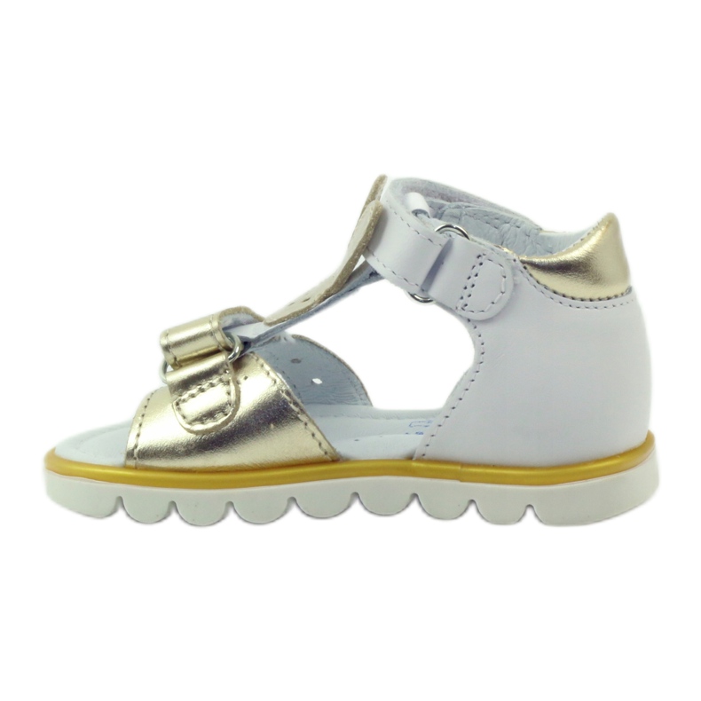 Bartek Sandalki Application lapin flexible 31491 blanc / or blanche 2