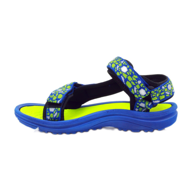Sandales pour enfants bleu American Club 8122 vert 2 Sandales pour enfants bleu American Club 8122 vert 2