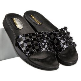 Chaussons VINCEZA noirs le noir 2
