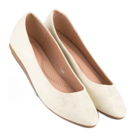 Nio Nio Ballerines en daim brun 2