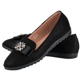 Nio Nio Ballerines élégantes le noir 2