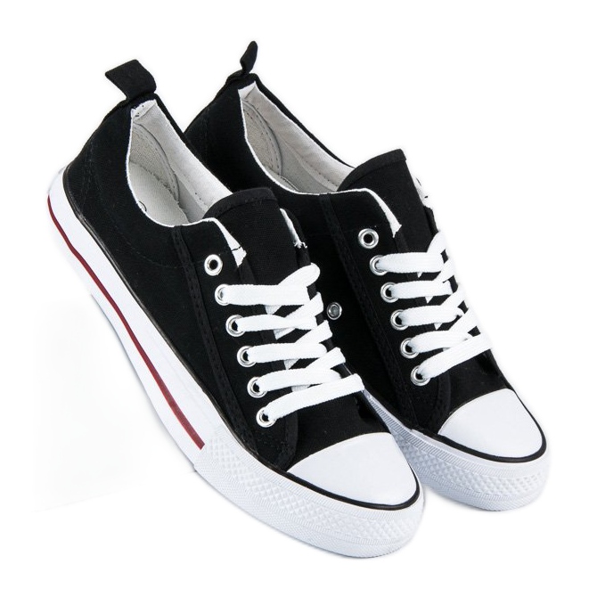 McKey Baskets classiques pour femmes noir 1