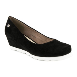 Filippo Escarpins femme en daim le noir 2