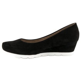Filippo Escarpins femme en daim le noir 3