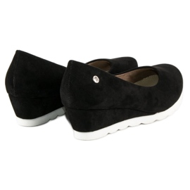 Filippo Escarpins femme en daim le noir 4