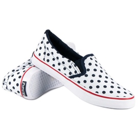 McKey Baskets slipony à pois blanche 4