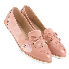 Super Me Mocassins roses décontractés 2