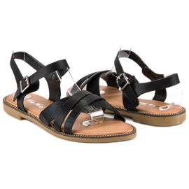 Nio Nio Sandales noires classiques le noir 2