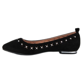 Nio Nio Ballerines élégantes le noir 1